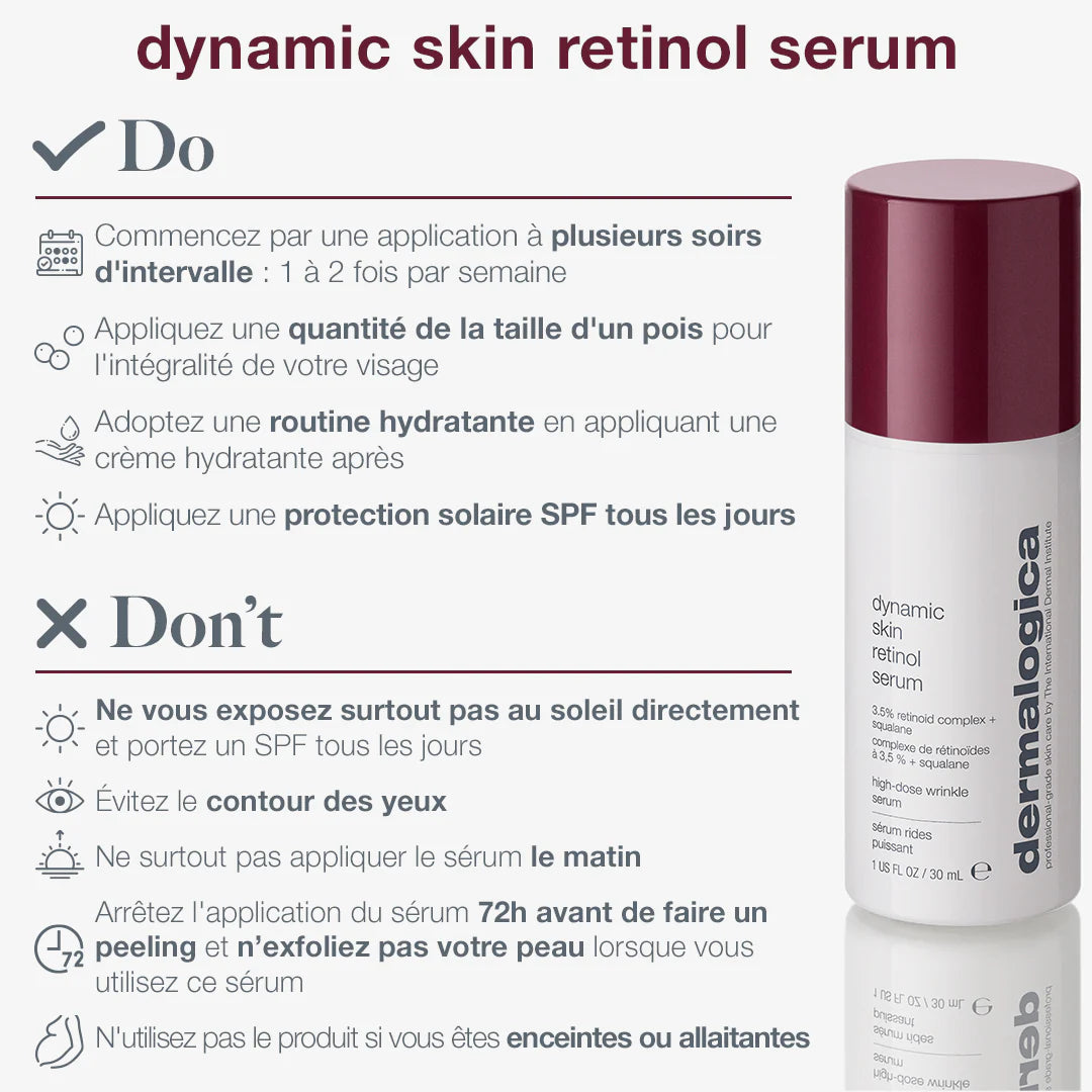 Dynamic Skin retinol serum - Sérum au retinol
