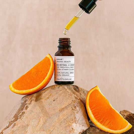 Booster bio retinol + vitamine C Evolve Organic Beauty