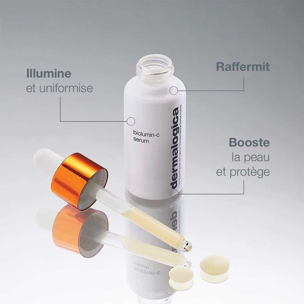 Bénéfice - Sérum Eclat Biolumin-C - Dermalogica - Marine Lemaitre Skincare - Soin peau Nantes