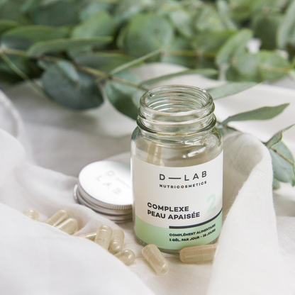 Complément Alimentaire D-Lab peaux sensibles - Marine Lemaitre Skincare