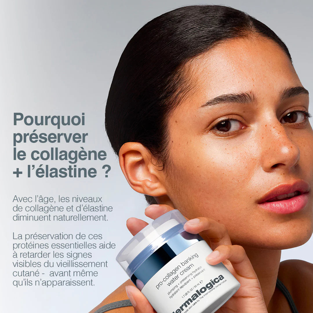 Pro-collagene Banking Water Cream - Crème hydratante repulpante Marine Lemaitre Skincare