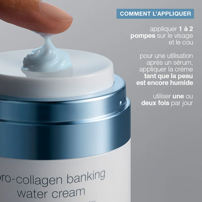 Pro-collagene Banking Water Cream - Crème hydratante repulpante Marine Lemaitre Skincare