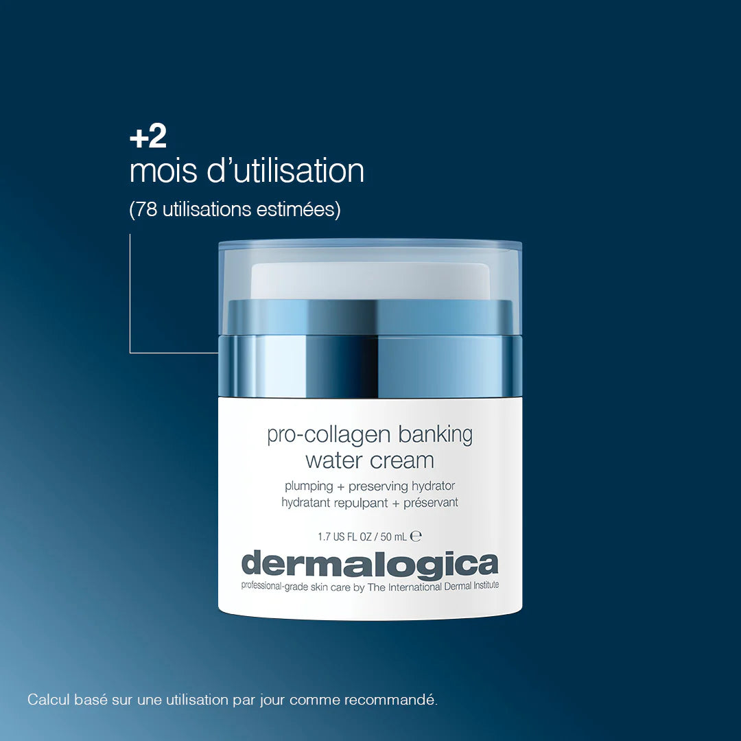 Pro-collagene Banking Water Cream - Crème hydratante repulpante Marine Lemaitre Skincare