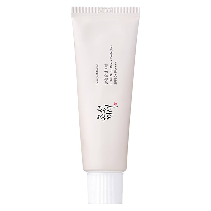 Crème Solaire Apaisante Relief Sun Rice & Probiotics SPF50+ Marine Lemaitre Skincare